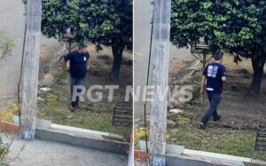 Vídeo mostra motociclista abandonando filhote de cachorro em bairro de Rondonópolis