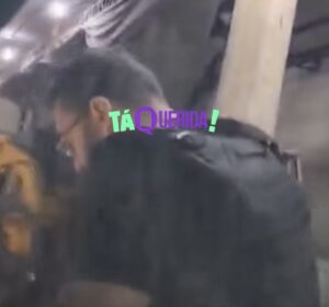 Cena de filme: bandidos fazem empresário refém, amarram vítima e trocam tiros com a PM em MT; assista