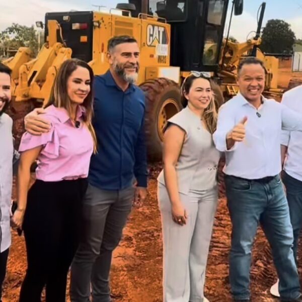 Kalynka Meirelles acompanha início de obras históricas e destaca avanços para Rondonópolis; vídeo