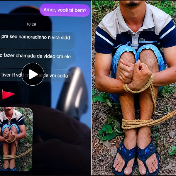 Membros do CV sequestram jovem e enviam fotos da vítima amarrada para familiares em MT; veja tudo