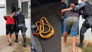 Morador amarrado escapa de ‘salve’ após quase ser enforcado dentro de casa em MT; vídeo