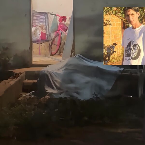PC revela detalhes de execução a sangue frio em Rondonópolis; homem foi morto próximo dos 3 filhos e bandidos deixaram 13 cápsulas