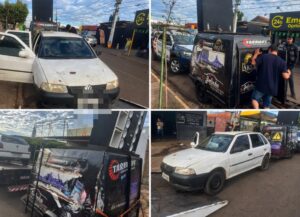 Grupo com som estrondoso perturba pacientes em posto de saúde e ainda xingam PMs em Rondonópolis