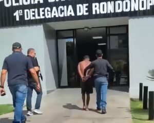 Vídeo mostra prisão de faccionado que torturou trabalhadores e causou terror na região de Rondonópolis