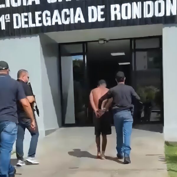 Vídeo mostra prisão de faccionado que torturou trabalhadores e causou terror na região de Rondonópolis
