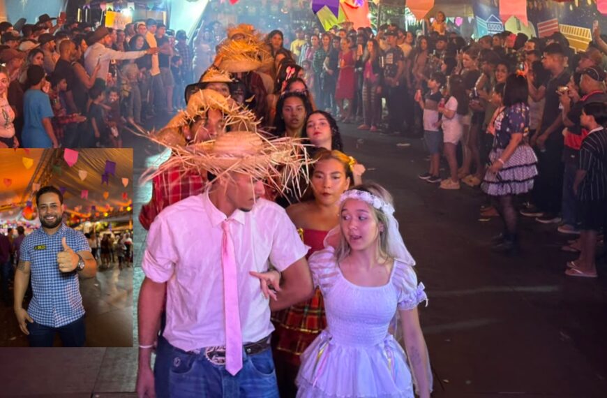 SÃO JOÃO: Famílias lotam Festa Junina dos bairros Primavera e Hortências em noite de muita alegria