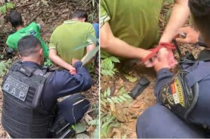 Decretados por facção, homens escapam da morte após serem resgatados pela PM em MT; vídeo mostra tudo