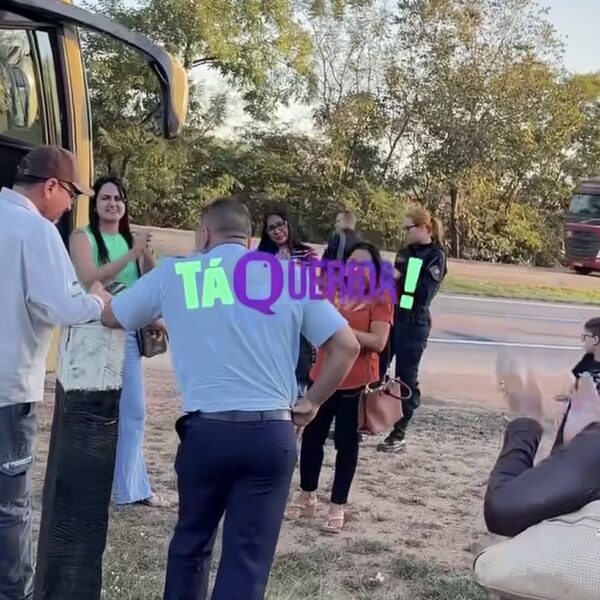 Motorista evita tragédia após ônibus perder os freios durante viagem entre Rondonópolis e Cuiabá; vídeo mostra passageiros aplaudindo