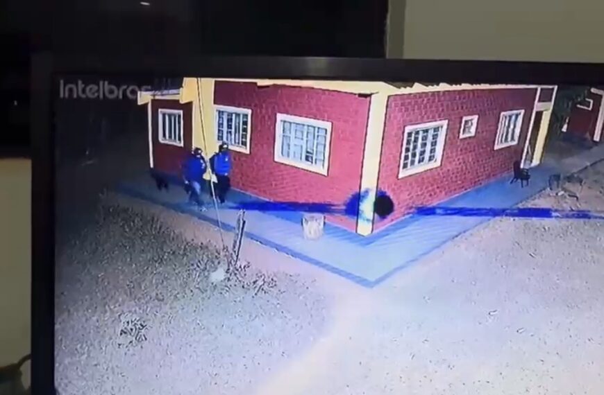 Câmera registra dupla invadindo alojamento para matar trabalhador rural em MT; suspeitos morreram em confronto