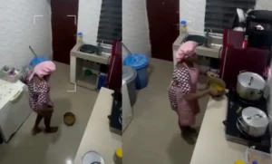 Mulher instala câmera na cozinha e flagra empregada fazendo “simpatia” para roubar o seu marido