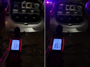 Som estrondoso de carro perturba vizinhança e dono termina preso em Rondonópolis