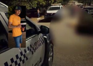 Faccionados encapuzados executam rival do CV com diversos tiros no meio da rua em MT; vídeo
