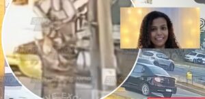 Vídeo mostra momento em que mulher é atropelada e tem cabeça esmagada por carreta em MT