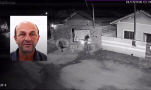 Vídeo mostra ação de bandidos que se passaram por PMs para matar homem com tiros na cabeça em MT