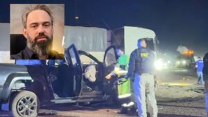 Acidente grave na BR-163 mata empresário e deixa outro ferido no Hospital Regional; vídeo