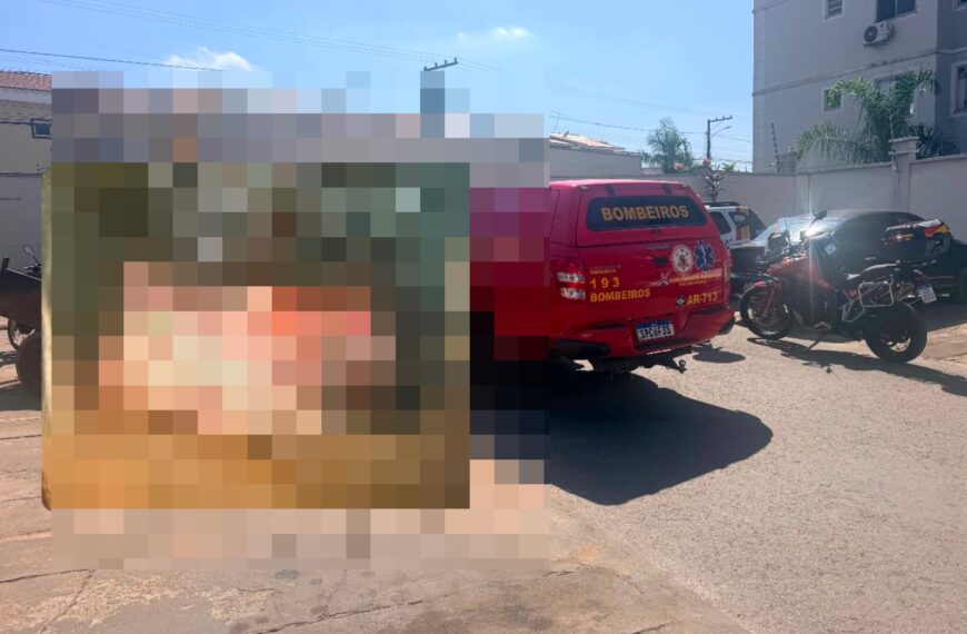 Feto é encontrado dentro de caixa de papelão em lixo de condomínio de MT; imagens fortes