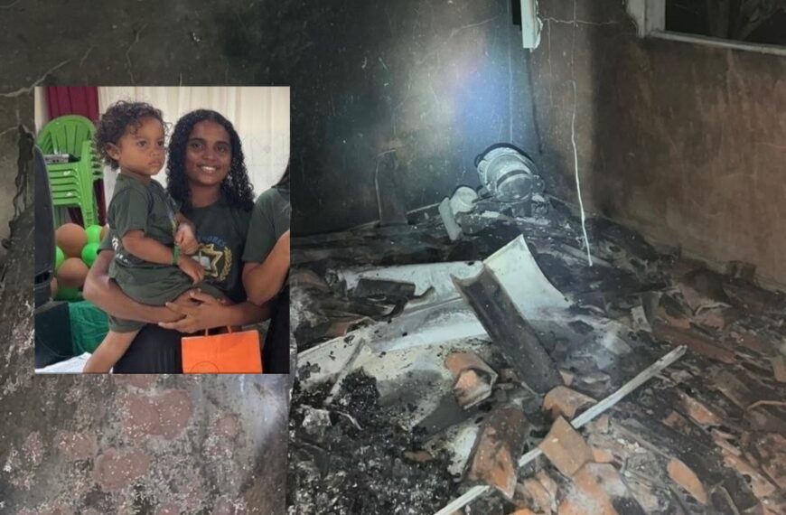 Alvo era o companheiro: grávida e filho de 4 anos são carbonizados abraçados em ataque de facção rival; vídeo