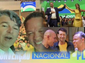 Cláudio, Medeiros e Odílio marcam presença em convenção que oficializou Flávio Bolsonaro e reforçam protagonismo de MT no PL