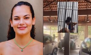 Estudante de medicina atropela e mata idoso após discussão; vídeo mostram o crime e jovem se debatendo na cela