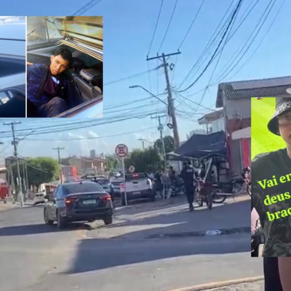 Entregador é morto com tiro no peito por assaltantes ao reagir a roubo de moto em MT; vídeo