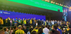 Fagundes destaca união do PL durante convenção nacional que oficializou Flávio Bolsonaro à Presidência