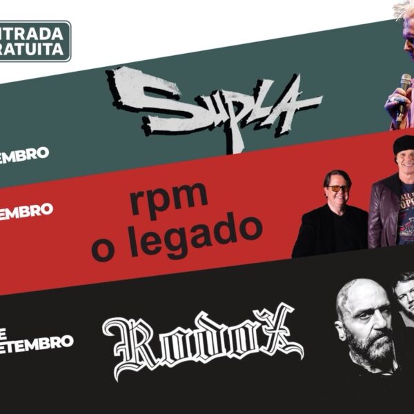 Supla, RPM, Rodox e a força do rock regional prometem edição histórica do 10º Caveiras Moto Festival em Rondonópolis