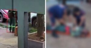 Sobrinho suspeita de ‘chifre’ da companheira e mata o tio a tiros em MT; vídeos mostram execução e vítima morta