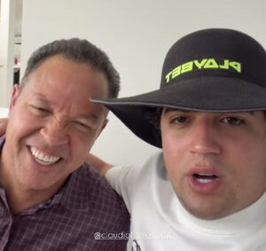 Ao lado do prefeito Cláudio Ferreira, Natanzinho convida população para o show desta quarta-feira na Exposul