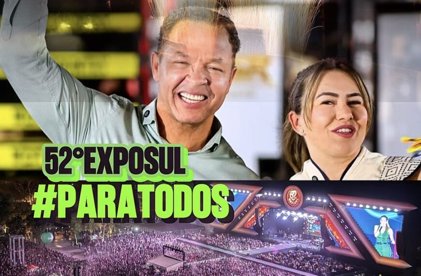 Prefeito Cláudio Ferreira celebra sucesso da Exposul após abertura histórica: “A Exposul é de todos nós”