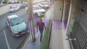Vídeo mostra homem atacando sexualmente empresária na frente do filho de 5 anos em MT