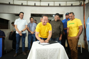 Claudio retoma obra abandonada pela antiga gestão e leva reforço à saúde da zona rural de Rondonópolis; vídeo