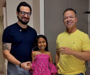 Menina passa por cirurgia de escoliose inédita em Rondonópolis e realiza sonho de conhecer o prefeito; assista