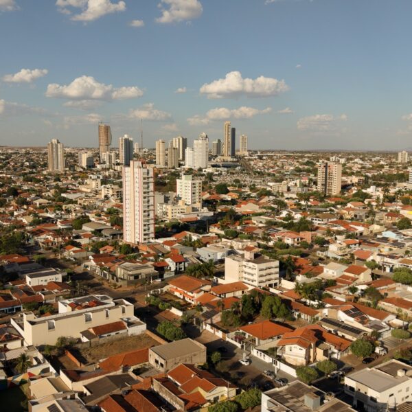 População estimada de Rondonópolis chega a 268.202 pessoas em 2026