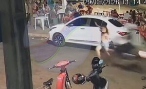 Menina é brutalmente atropelada e acaba em estado grave no Hospital Regional; assista