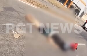Colisão entre veículo de carga e moto deixa motociclista morto e interdita BR-364 no sentido Cuiabá–Rondonópolis