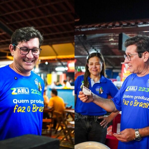 Rodrigo da Zaeli intensifica agenda de campanha em Rondonópolis com visitas em empresas e corpo a corpo na Vila Aurora 