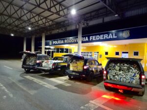 PRF realiza maior apreensão de drogas dos últimos anos em MT e intercepta mais de 2,4 toneladas na BR-070