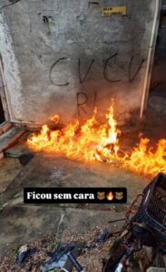 Membro do CV tem rosto desfigurado a tiros por rivais; imagens chocam