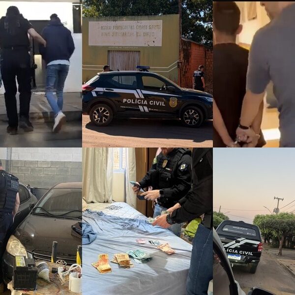 PC faz limpa em faccionados ligados a extorsões, assassinatos e tráfico em Rondonópolis e região; assista