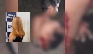 Mulher esfaqueia companheiro enquanto dormia após ele olhar para vizinhas ‘gostosonas’ em MT; vídeo