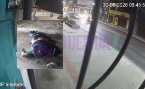 Vídeo mostra motorista bêbado, expulso de boate, atropelando e matando motociclista em MT; assista