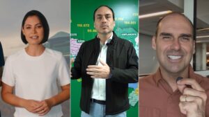 Michelle, Carlos e Eduardo destacam confiança de Bolsonaro em escolha do nome de Zé Medeiros para o Senado; vídeo