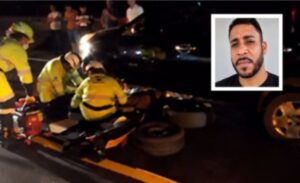 Homem morre no Hospital Regional após batida entre moto e carro na BR-163 