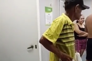 Homem exagera no ‘Tadala’ e vídeo mostra ele com tremores no Hospital Regional