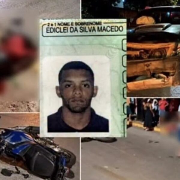 Motociclista morre no Hospital Regional após caminhonete fazer conversão proibida e provocar colisão