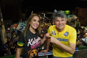 Lançamento de campanha de Kalynka Meirelles reúne cerca de 1.000 pessoas em Rondonópolis