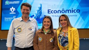 Kalynka Meirelles representa Sul de MT em debate sobre futuro da economia brasileira