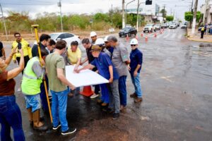 Prefeito Cláudio Ferreira anuncia o começo das obras viaduto da Lions