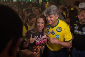 Lançamento de candidatura de Medeiros em Cuiabá confirma apoio a Kalynka Meirelles