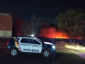 Suspeito de incendiar mata no Distrito Industrial tenta fugir, mas acaba preso em Rondonópolis